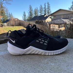 Nike Black and White Athletic Shoes